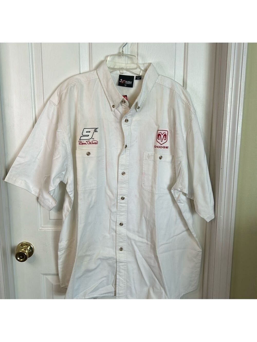 Chase Authenics men’s Nascar shirt. Size XXL, NWT, Bill Elliott, Dodge